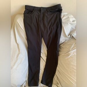 Lululemon 5 Pocket ABC Commision Chino Pants Black 34 x 32 Men’s